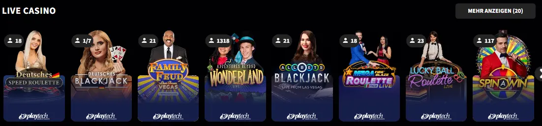 Auswahl an Spielautomaten – verschiedene Themen, Jackpots und neue Releases